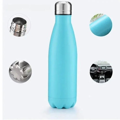350/500/750/1000 ml Dubbelwandige roestvrijstalen waterfles/thermosfles Houd warm en koud geïsoleerde thermoskan